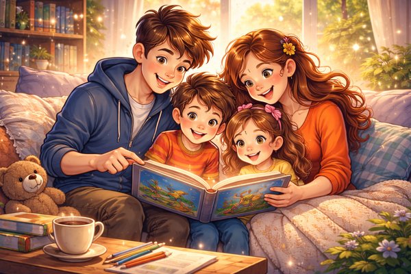 Co daje wspólne czytanie rodziców z dziećmi?