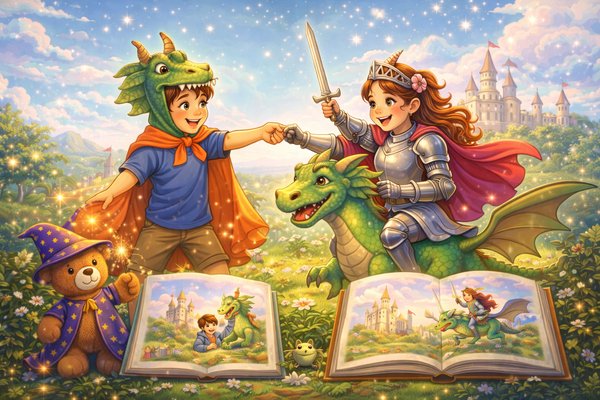 Dlaczego dzieci kochają wymyślać własne zakończenia bajek?