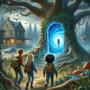 The mystery of the Blue Portal under the Old Oak Tree