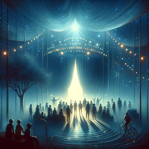 The Mystery of the Blue Mist: An Adventure Behind the Belladonna Circus Curtain