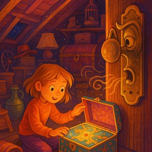 The attic, which said