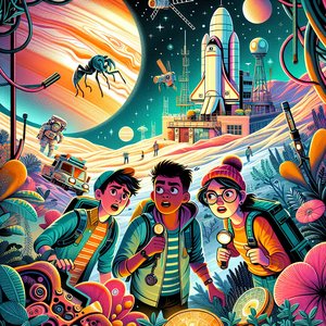 Lost Station on the Moon of Io