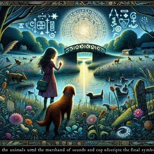 Night cipher over the Muddy Meadow