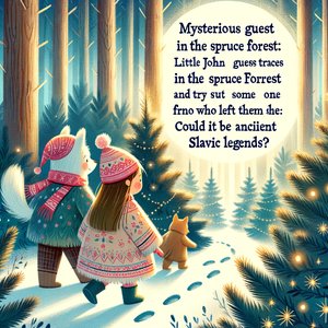 Mysterious visitor in the Spruce Forest