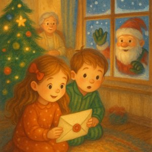Envelope from Santa Claus