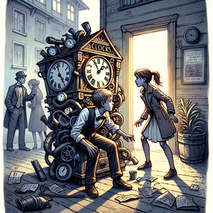 Clocks in the house in Coal Street