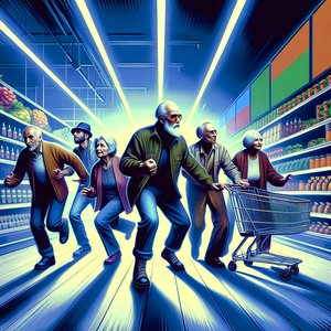 Supermarket Sabotage of Seniors