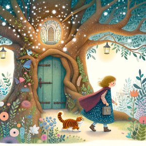 Susie and the Door under Old Oak