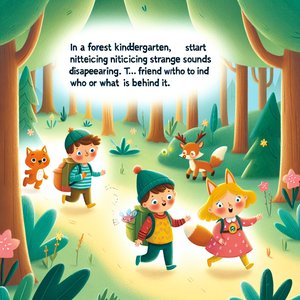 Disappearing sounds at Forest Preschool