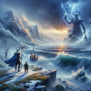 Storm over Odin Fjord