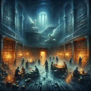 Spectrum in the Old Library