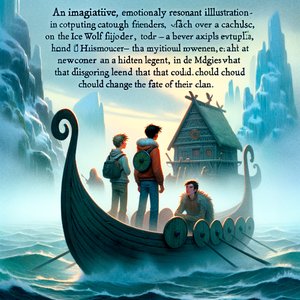 Fog over the Ice Wolf Fjord