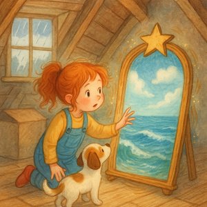 Mirror with star