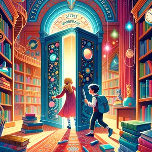 Secret Wardrobe in the Library