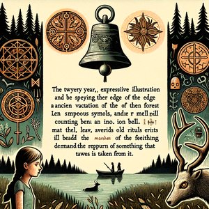 Lena and the iron circle of the wilderness