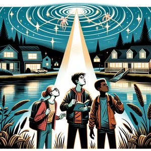 Vanishing Lakeside Lights