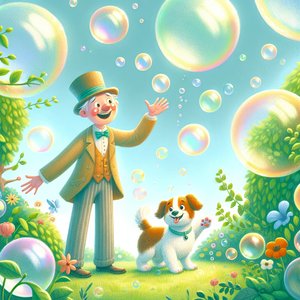 Mr Hat's bubble day
