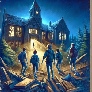 Noise in the ruins of the old school