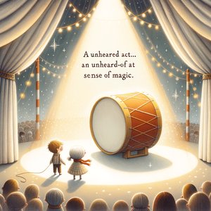 The whisper of the drum under the Silver Tent