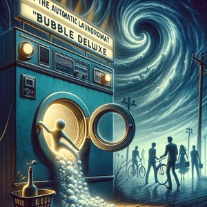 A night at the "Bubble Deluxe" Automatic Laundry