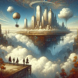 City above the Clouds