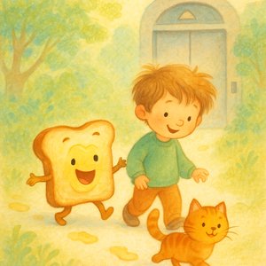 Timothy and the talking toast