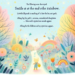 A smile at the end of the rainbow