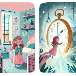 Tosia and the magic watch