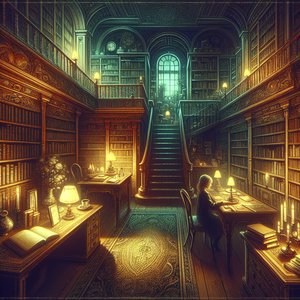 Night Whispers at the Old Library