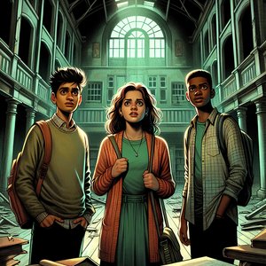 Disappearing lights at the Old School