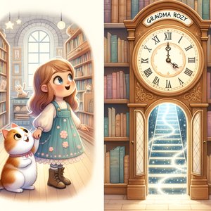 Zosia and the clock with rays