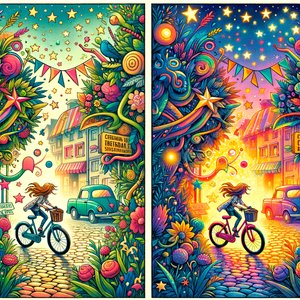 Enchanted Bicycle under an Ash Tree