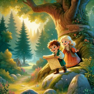 Olek and Zuzi's forest expedition