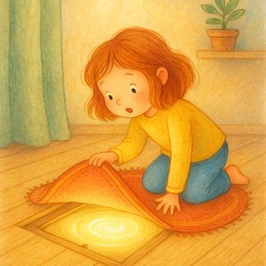 Flap under the carpet