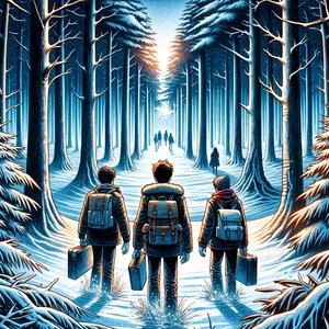 Crossing the Frozen Forest