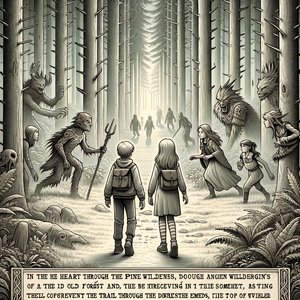 Trail through Borowe Knieje