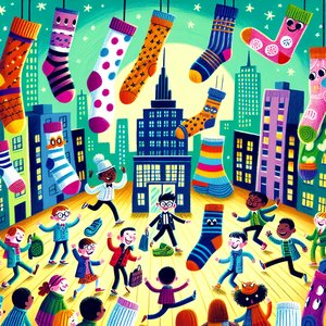 Sock Invasion at Primary School No. 13