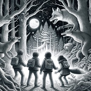 Silver fox night hike