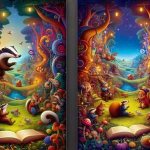 A clever plan by Badger and Squirrel