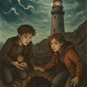 Compass over the inverted sea