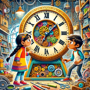 Clock in the Old Workshop