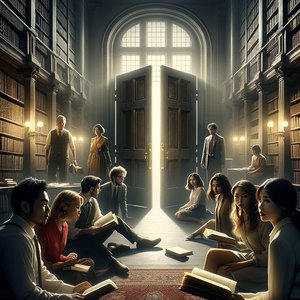 Secret room under the library