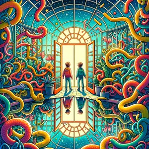 Mirror Labyrinth of the Twins
