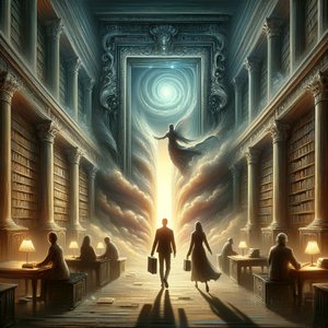 Passage under the Deep Silence Library