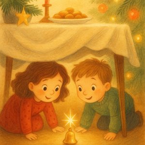 A star under the table