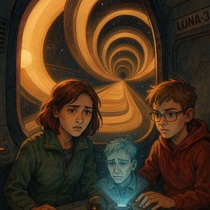 Corridor in Saturn's rings