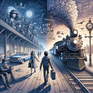 Shadow at Station Stop