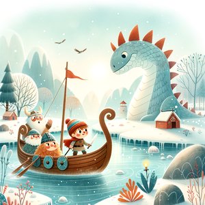 Olaf and the enchanted dragon of Winter's Cove