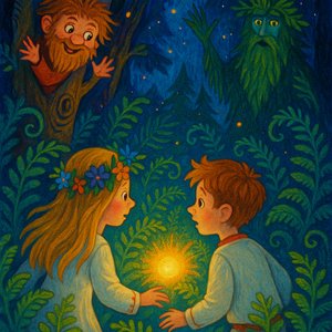 The night when the ferns whispered