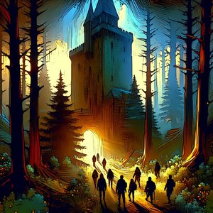 Forbidden Tower at the End of the Forest